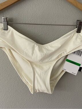 Coco Reef Cream Ivory Bikini Swim Bottoms Size L